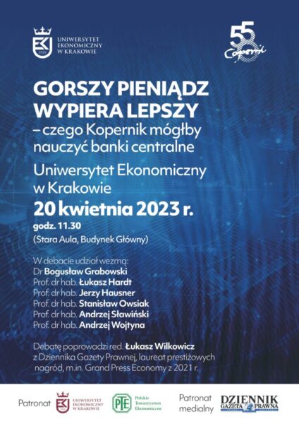 Plakat z informacją o wydarzeniu