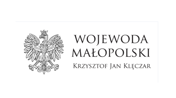 Logo Wojewody Małopolskiego Krzysztof Jan Klęczar &ndash; patronat honorowy nad konferencją.