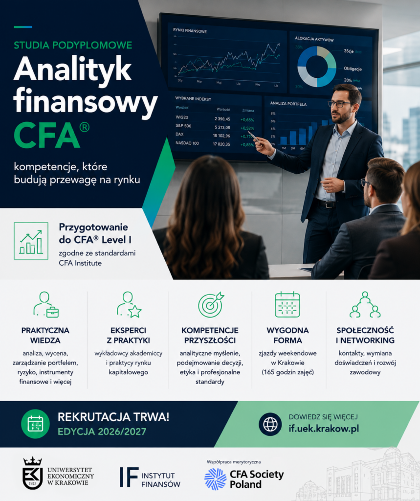 Analityk Finansowy CFA 1