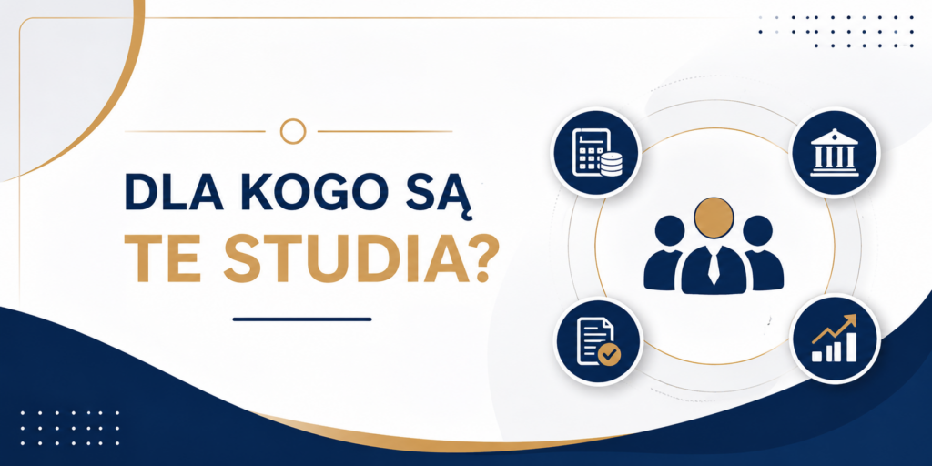 Grafika z tekstem: Dla kogo są studia? 