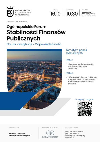 Plakat wydarzenia.